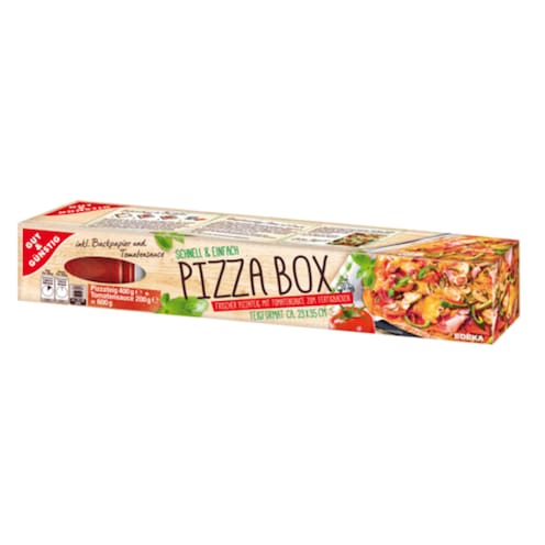 GUT&GÜNSTIG Pizza-Box Pizzateig 600 g