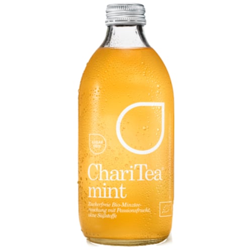 ChariTea Bio Mint sugar free 0,33 l