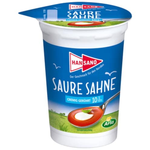 Hansano Saure Sahne cremig 10 % Fett 200 g