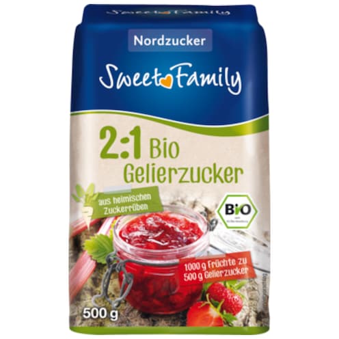 Sweet Family Bio Gelierzucker 2:1 500 g