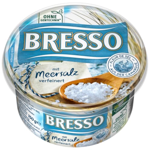 Bresso Frischkäse mit Meersalz 62 % Fett i. Tr. 150 g