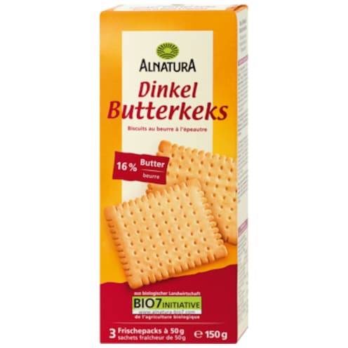 Alnatura Bio Dinkel-Butterkeks 150 g