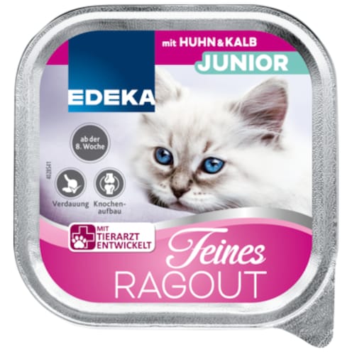 EDEKA Feines Ragout Junior mit Huhn & Kalb 100 g