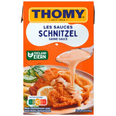 THOMY Les Sauces Schnitzel Sahne-Sauce 250 ml