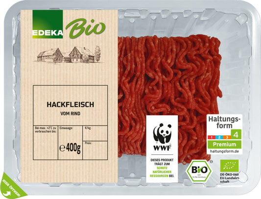 Edeka Bio Rinderhackfleisch 400 g