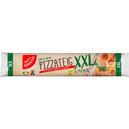 Gut & Günstig Pizzateig XXL 550 g