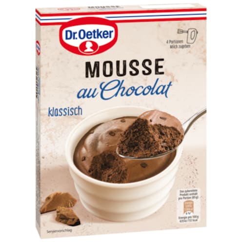Dr.Oetker Mousse au Chocolat Klassisch 92 g für 250ml