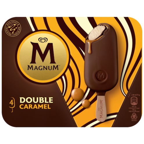 LANGNESE Magnum Double Caramel 4 Stück