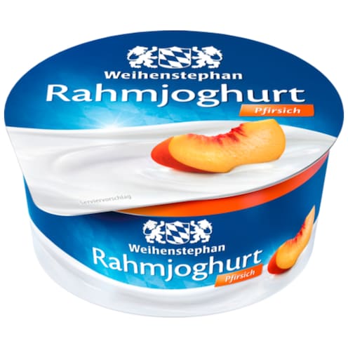 Weihenstephan Rahmjoghurt Pfirsich 150 g