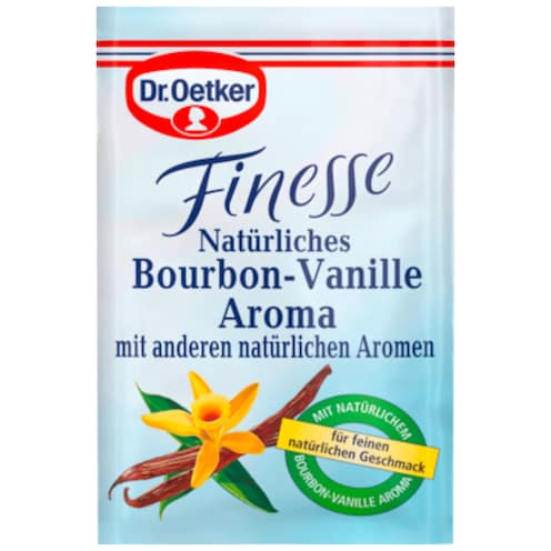 Dr.Oetker Finesse Natürliches Bourbon Vanille Aroma 2 x 5 g