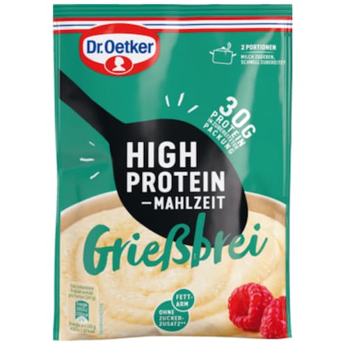 Dr.Oetker High Protein Mahlzeit Grießbrei 95 g für 400 ml