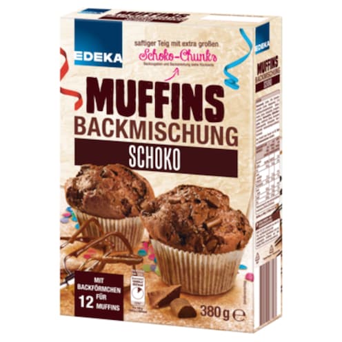 EDEKA Muffins Backmischung Schoko 380 g