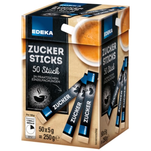 EDEKA Zuckersticks 50 x 5 g