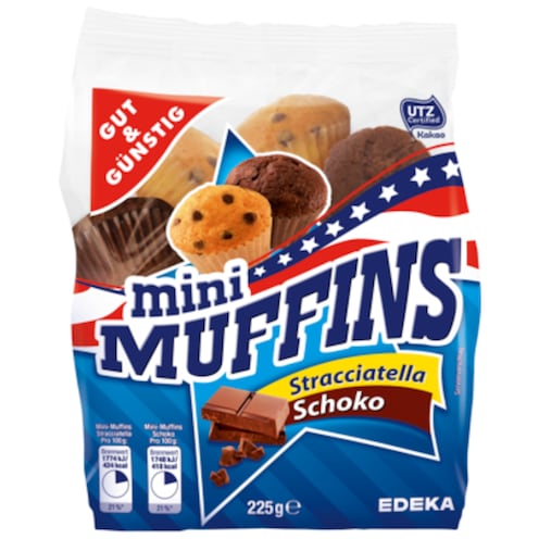 GUT&GÜNSTIG Mini-Muffins 225 g