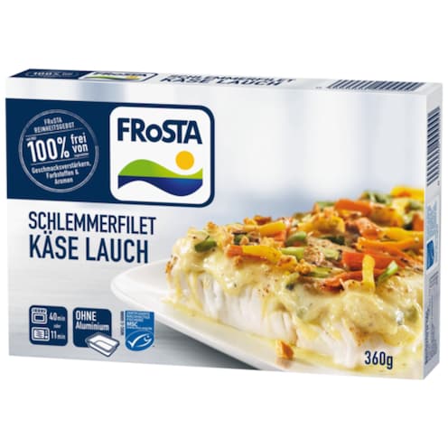FRoSTA MSC Schlemmerfilet Käse Lauch 360 g