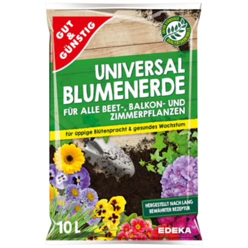 GUT&GÜNSTIG Universal Blumenerde 10 l