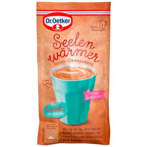 Dr.Oetker Seelenwärmer Tassen-Cremepudding Karamell 58 g für 150 ml