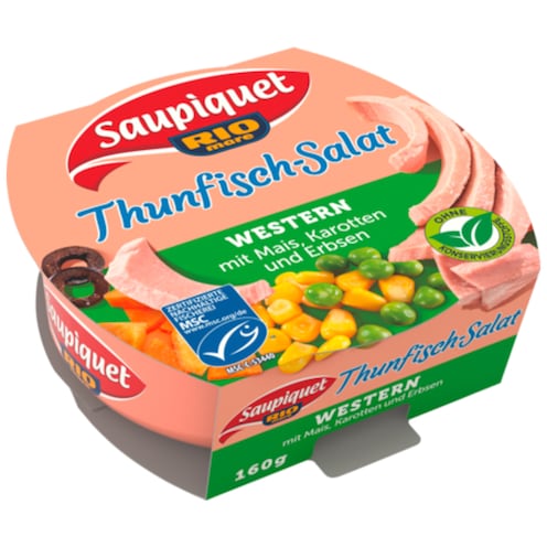 Saupiquet MSC Thunfisch-Salat Western 160 g