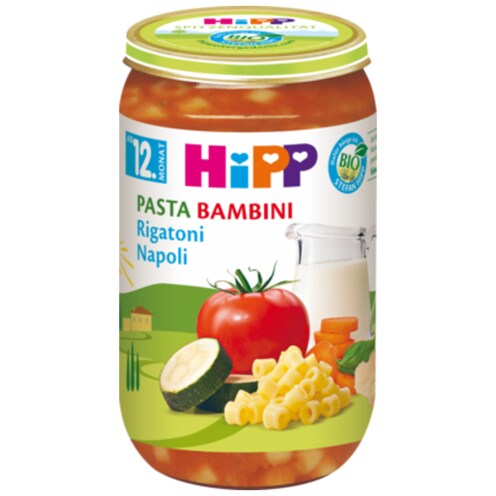 HiPP Bio Pasta Bambini Rigatoni Napoli ab 12. Monat 250 g