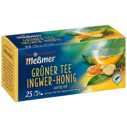 Meßmer Grüner Tee Ingwer-Honig 25 Teebeutel