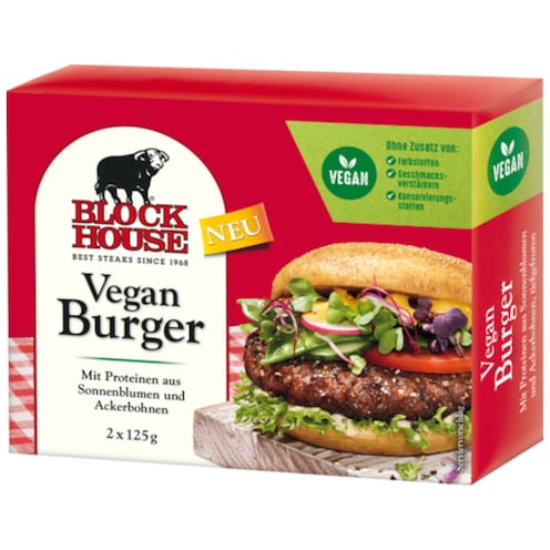 Block House Veganer Burger 2 x 125 g