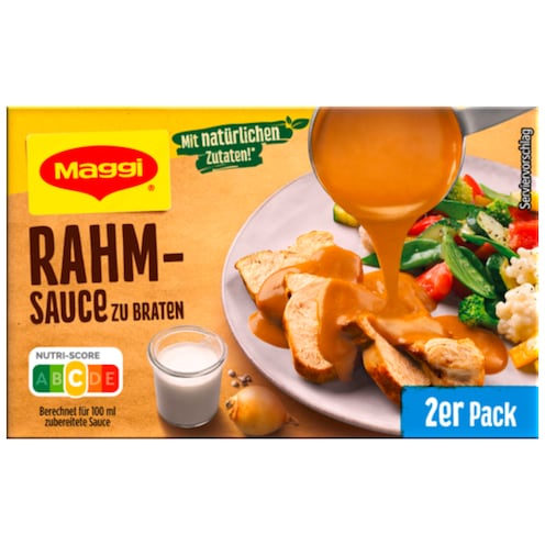 Maggi Rahm-Sauce zu Braten 2 x 61 g