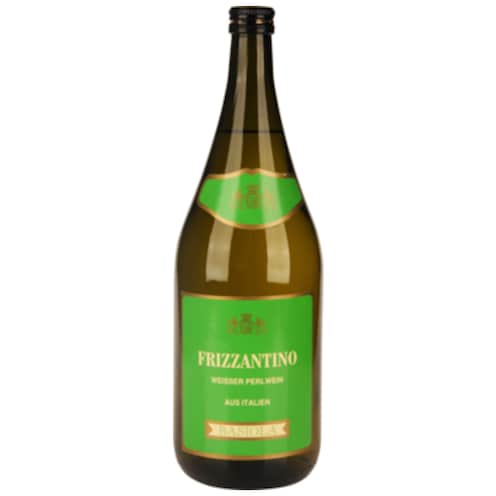 Basiola Frizzantino Weißer Perlwein aus Italien 1,5 l