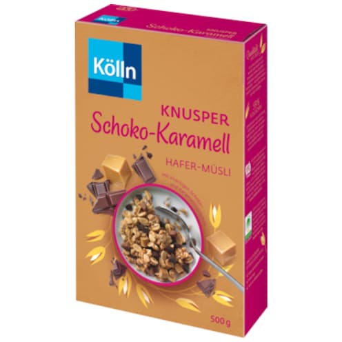 Kölln Knusper Schoko-Karamell Hafer-Müsli 500 g