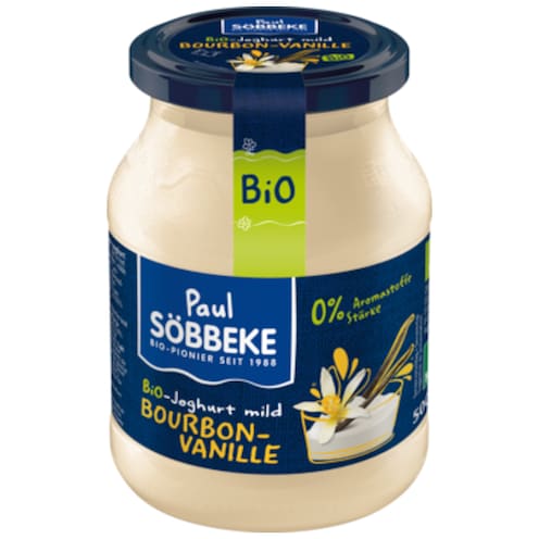 Söbbeke Bio Joghurt mild Bourbon-Vanille mind. 3,8 % Fett 500 g