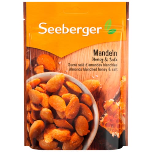 Seeberger Mandeln Honig & Salz 80 g