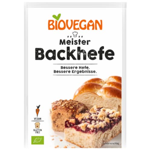 Biovegan Bio Meister Backhefe 7 g