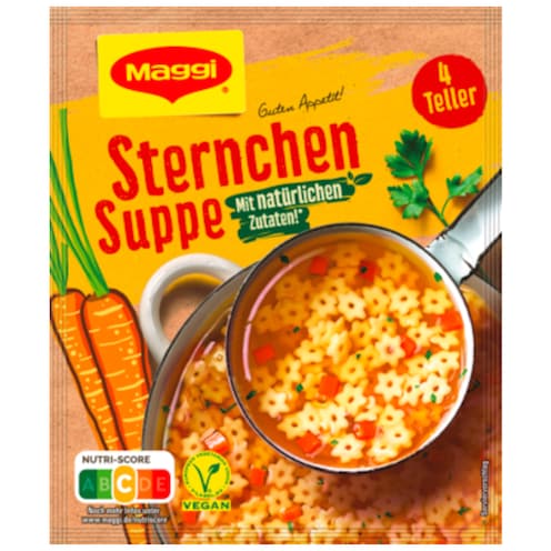 Maggi Guten Appetit Sternchen Suppe für 4 Teller