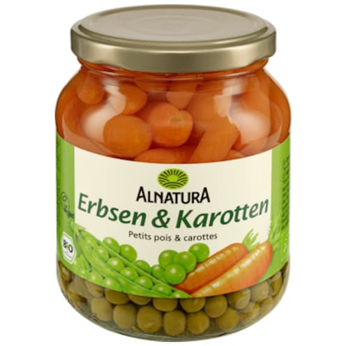 Alnatura Bio Erbsen & Karotten 340 g