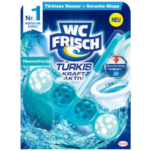 WC FRISCH Türkis Kraft Aktiv Meeresfrische 50 g
