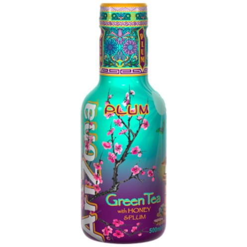 AriZona Green Tea with Honey & Plum 0,5 l