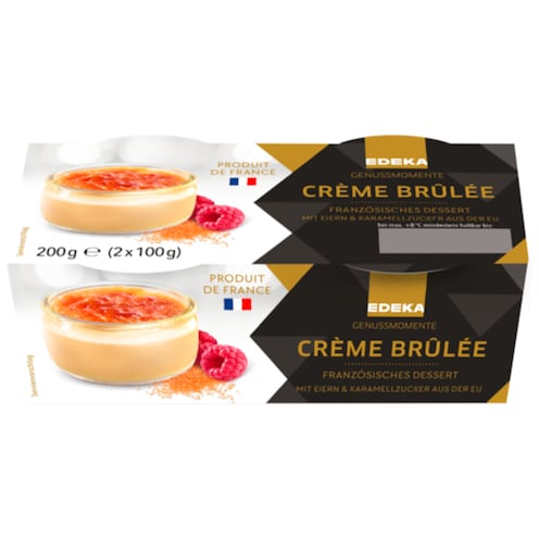 EDEKA Genussmomente Crème Brûlée 2 x 100 g