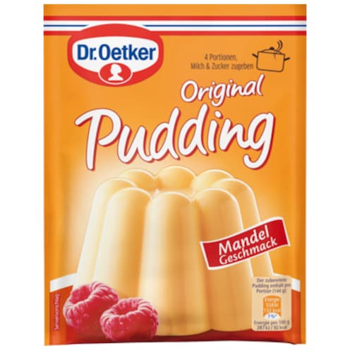 Dr.Oetker Original Pudding Mandel für 3 x 37 g für je 500 ml
