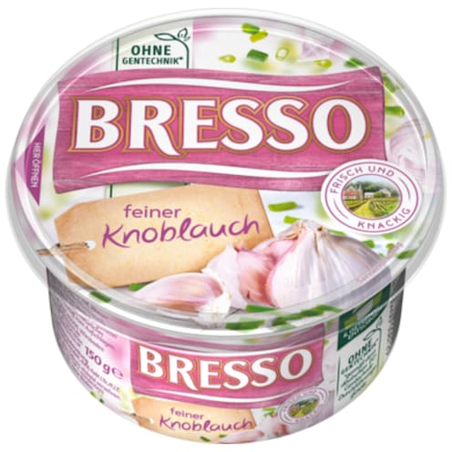 Bresso Frischkäse feiner Knoblauch 60 % Fett i. Tr. 150 g