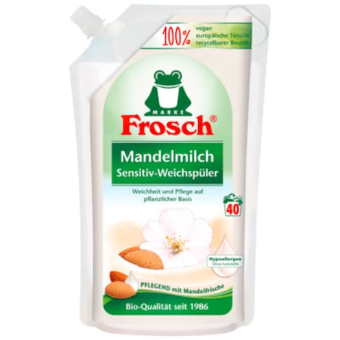 Frosch Mandelmilch Sensitiv Weichspüler 1 l