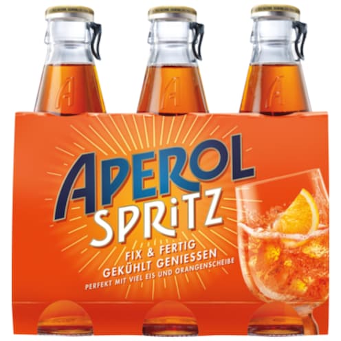 Aperol Spritz 10,5 % vol - Display 3 x 0,175 l