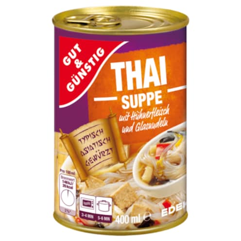 GUT&GÜNSTIG Thaisuppe 400 ml