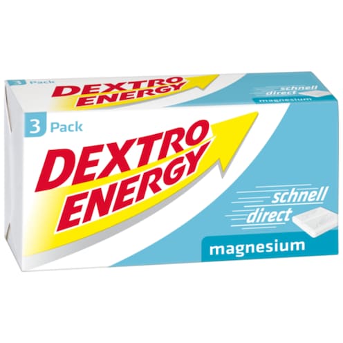 DEXTRO ENERGY Energy Magnesium 3er Pack -  ca.138g