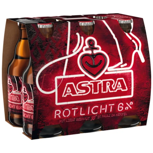 ASTRA Rotlicht - 6-Pack 0,33 l
