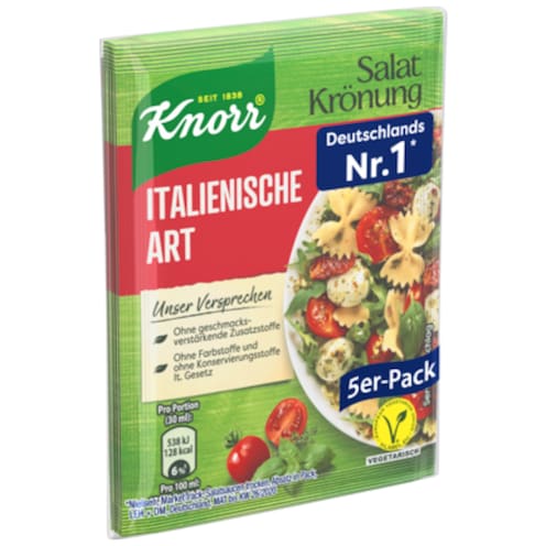 Knorr Salat Krönung Italienische Art für 5 x 90 ml