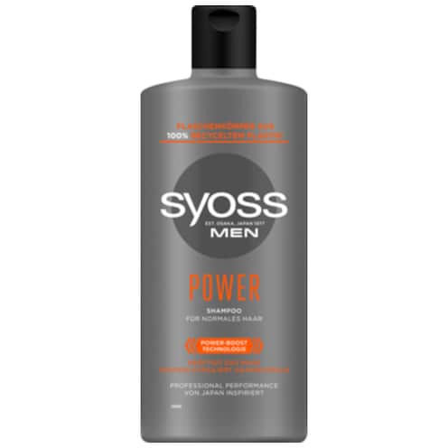 syoss Men Power Shampoo 440 ml