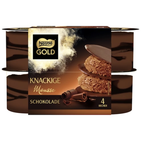 Nestlé Knackige Mousse Schokolade 4 x 57 g