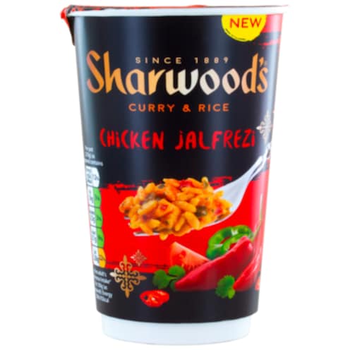 Sharwood's Curry & Rice Chicken Jalfrezi Pot 70 g