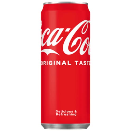 Coca-Cola Original Taste 0,33 l Dose