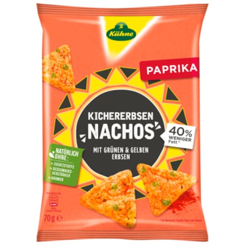 Kühne Enjoy Kichererbsen Nachos Paprika 70 g