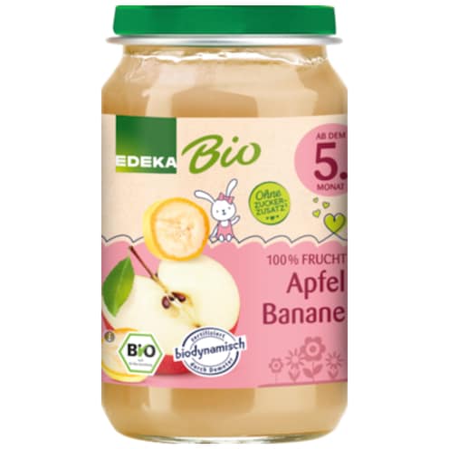 EDEKA Bio Apfel Banane 190 g